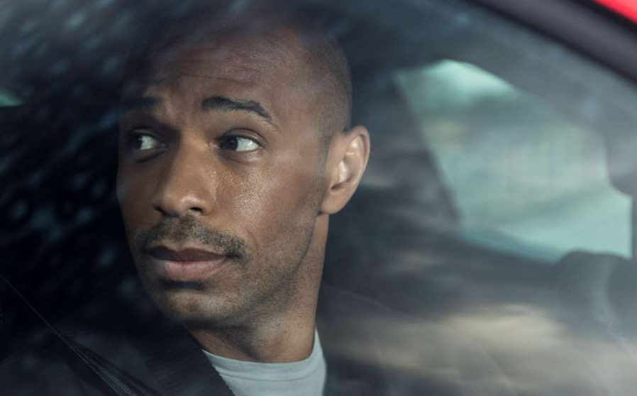 Thierry Henry in still from 'Va Va Voom', television advertisement for