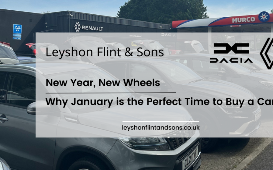 New Year, New Wheels - Why January is the Perfect Time to Buy a Car Blog Image