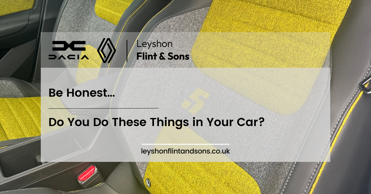 Common Driving Habits: Be Honest… Do You Do These Things in Your Car?